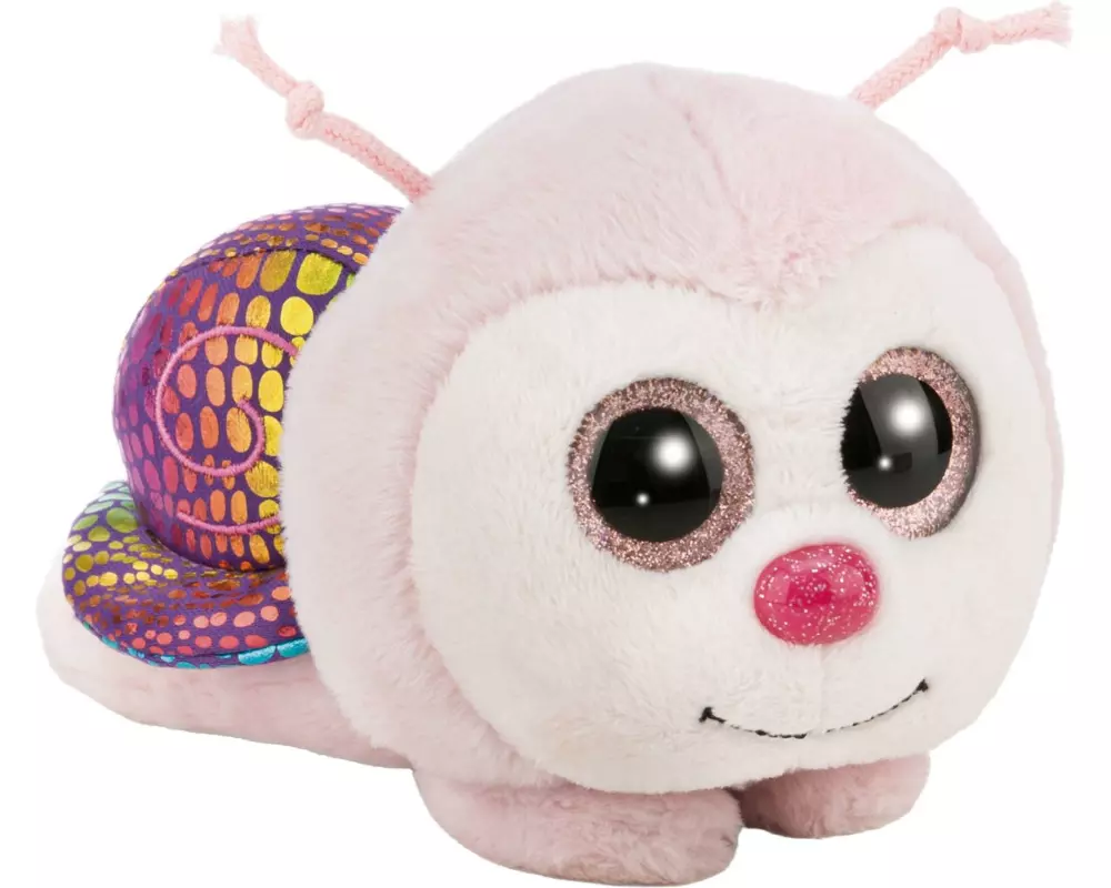 Nici Kuscheltier Glubschis Schnecke Snilli, Rosa, 13 cm