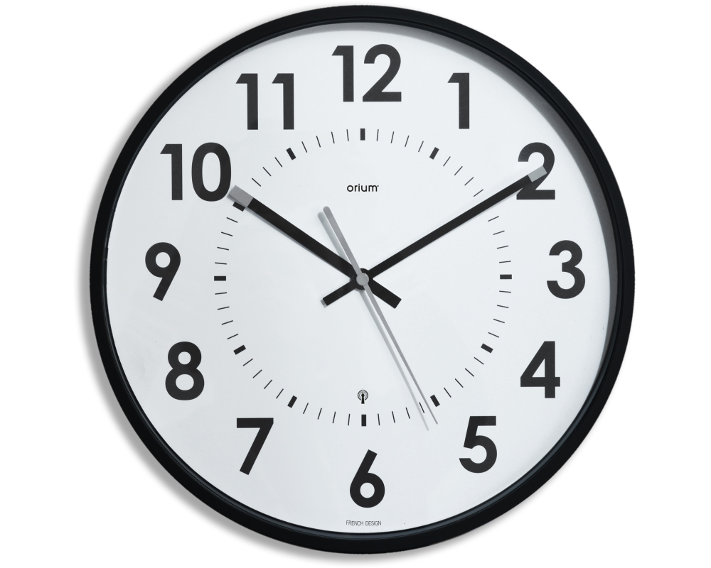 CEP Wanduhr 35cm 2115250011 weiss, Funkuhr