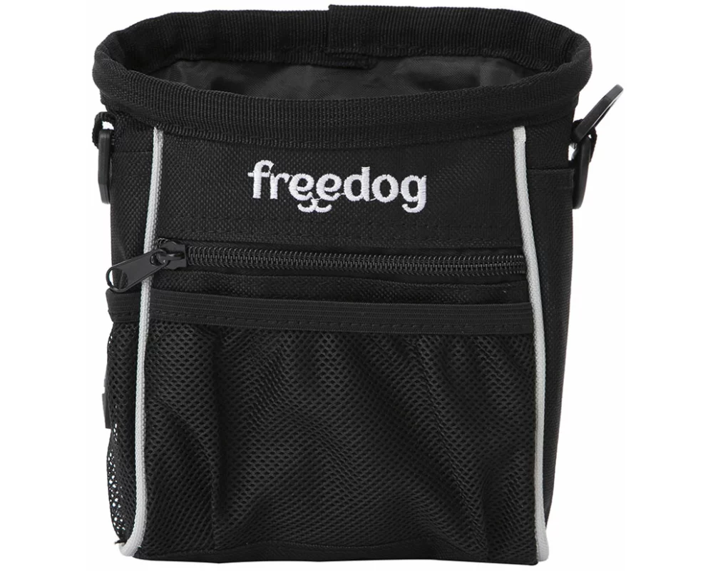 Freedog Snack-Beutel schwarz 18.5x15cm