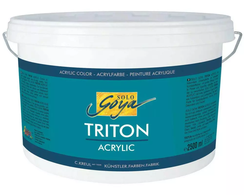 Kreul Acrylfarbe Triton Acrylic Liquid Weiss 2500 ml