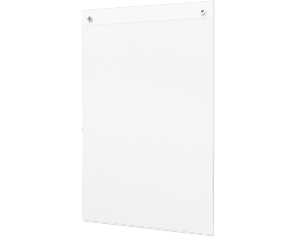 DEFLECTO Info Dislpay Classic Image A4 47001 hoch, Wandmontage