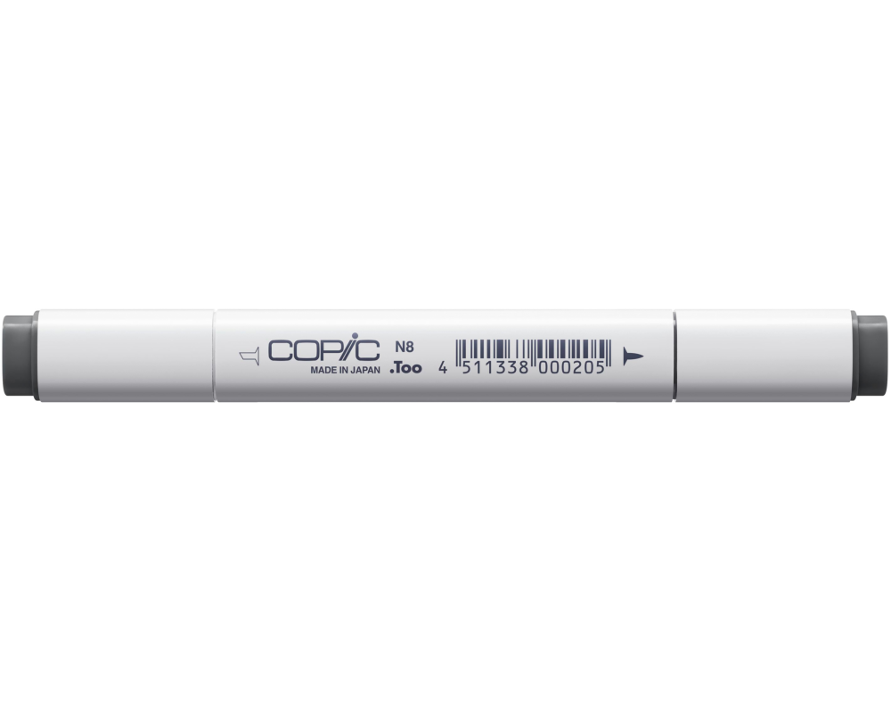 COPIC Marker Classic 2007594 N-8 - Neutral Grey No.8