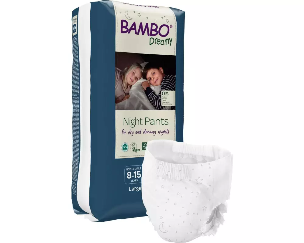 Bambo Nature Nachtwindeln Night Pants Large Grösse 8-15