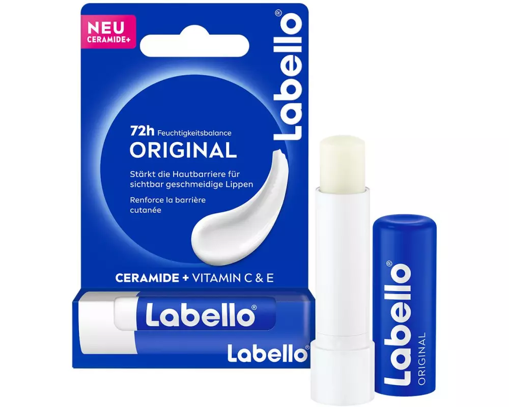 LABELLO Lippenpflege Original mit Blister Lip 4.8 g