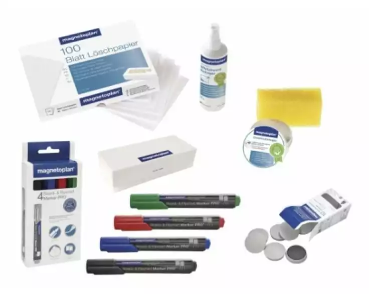 Magnetoplan Zubehör-Set Whiteboard 6-teilig