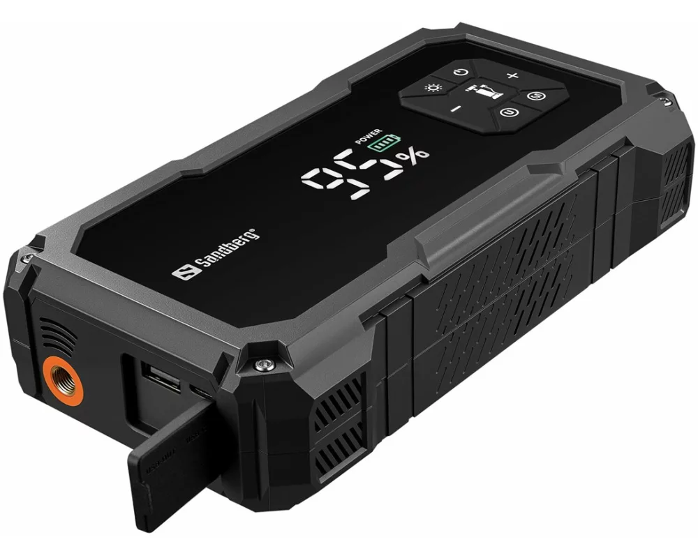 SANDBERG Car Jumpstarter TirePump, 10000