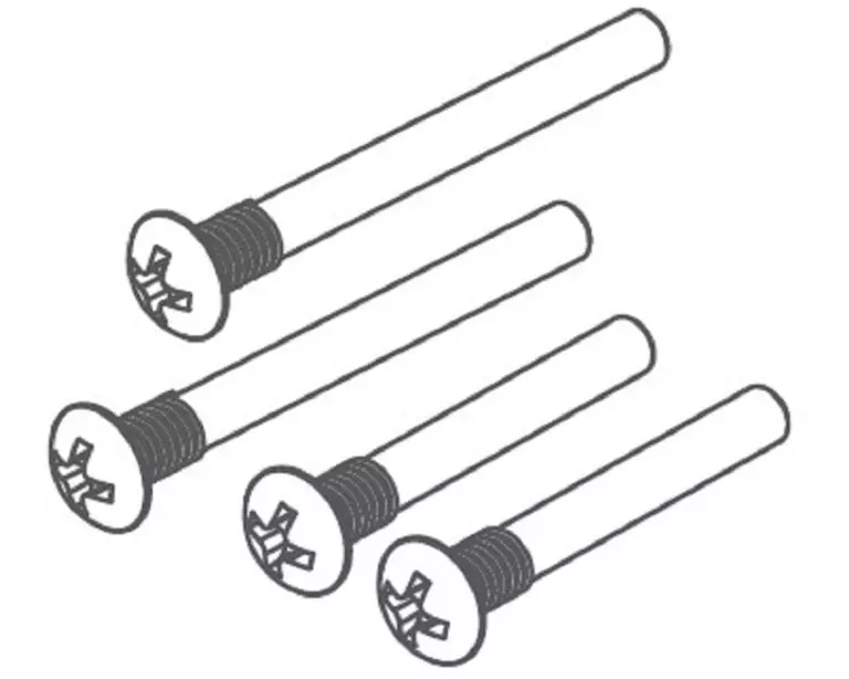 Absima Querlenker-Bolzen unten v/h ADB1.4