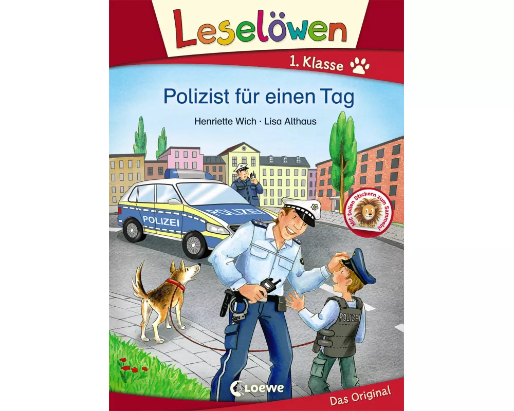 Leselöwen 1. Klasse - Polizist für einen Tag