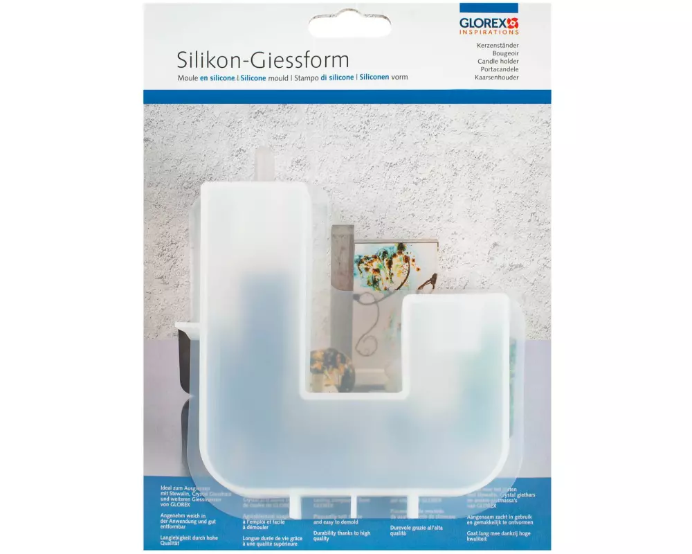 Glorex Kerzengiessform Weiss