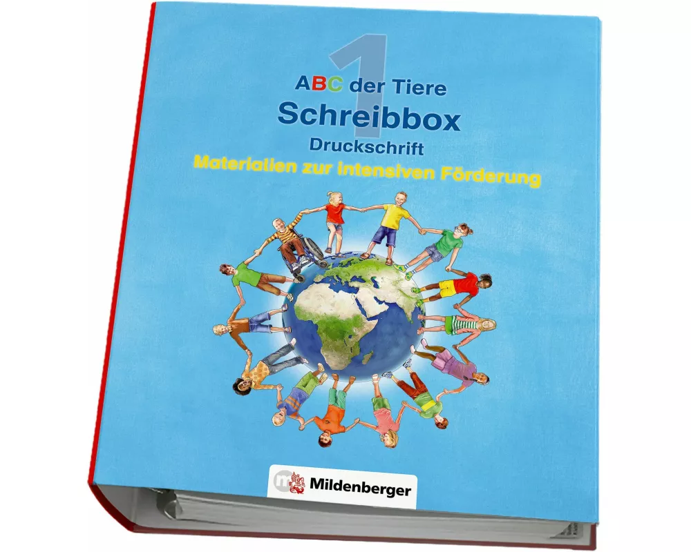ABC der Tiere - Schreibbox, Druckschrift