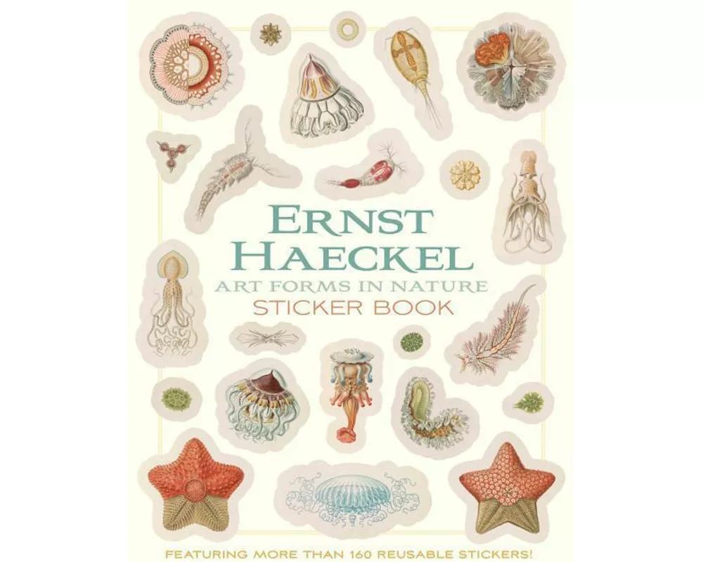 Ernst Haeckel Art Forms in Nature Sticker Book