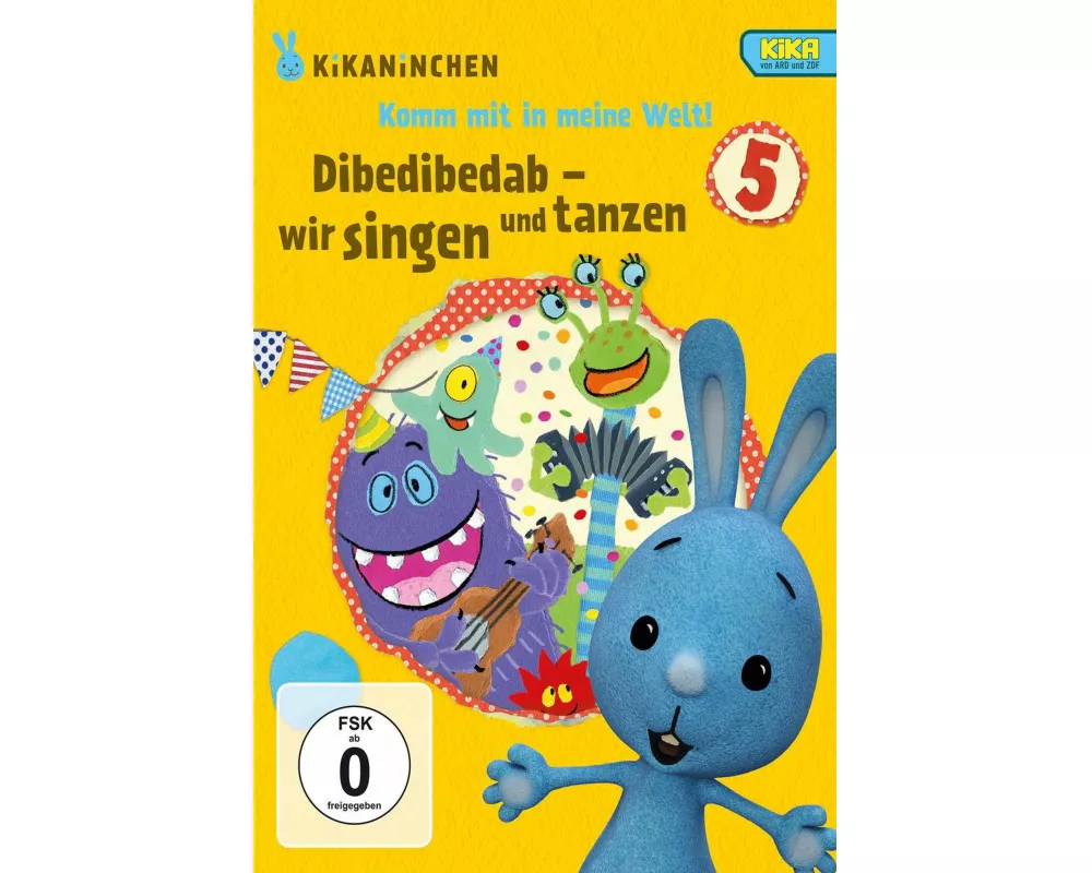 Dibedibedab - singen und tanzen - KiKANiNCHEN-DVD 05