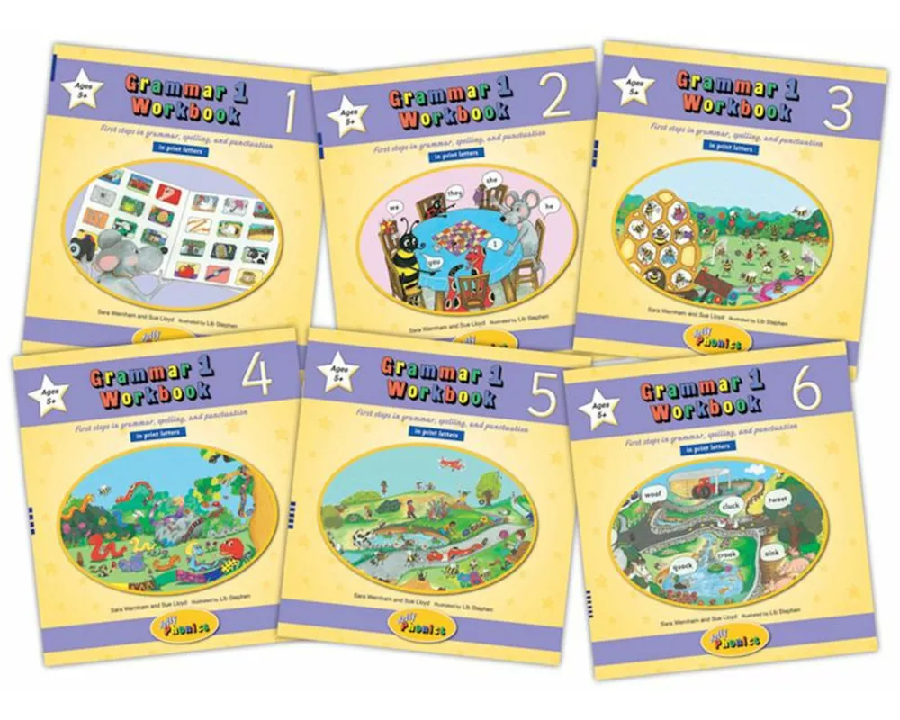 Grammar 1 Workbooks 1-6