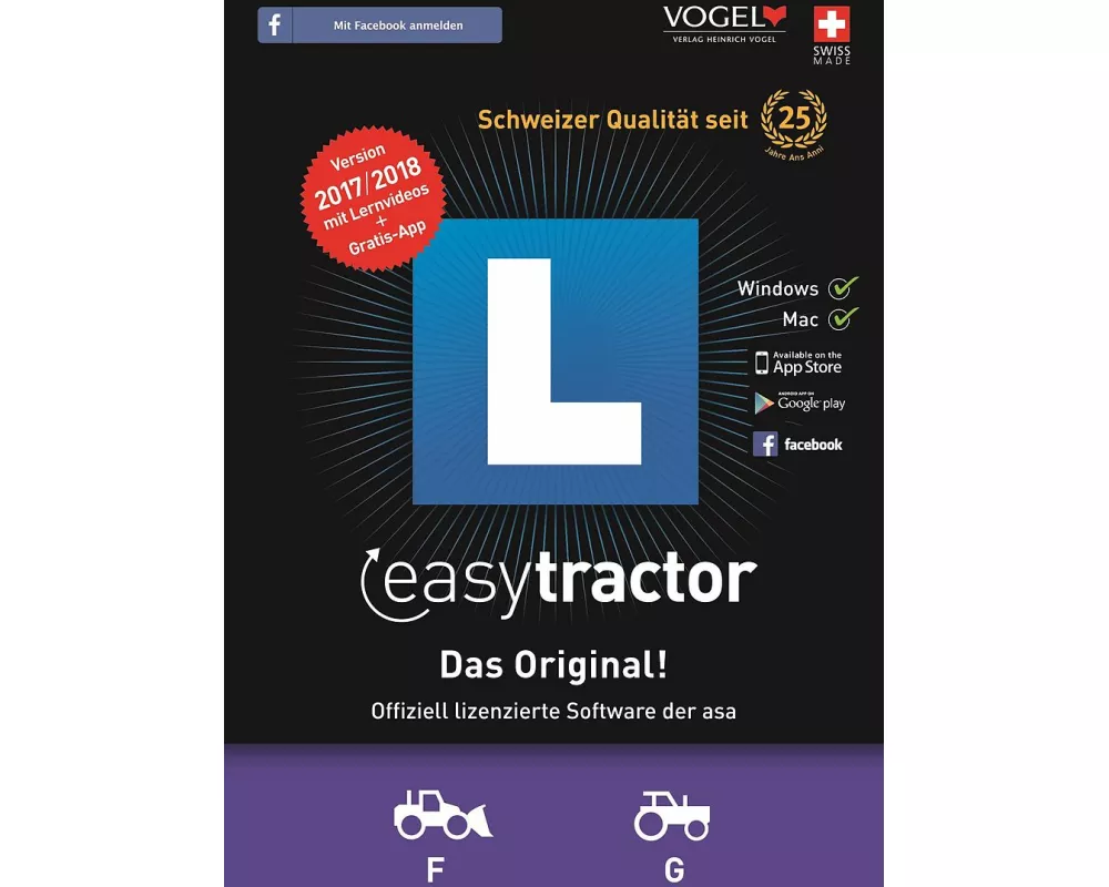 easytractor. F,G 2017/2018