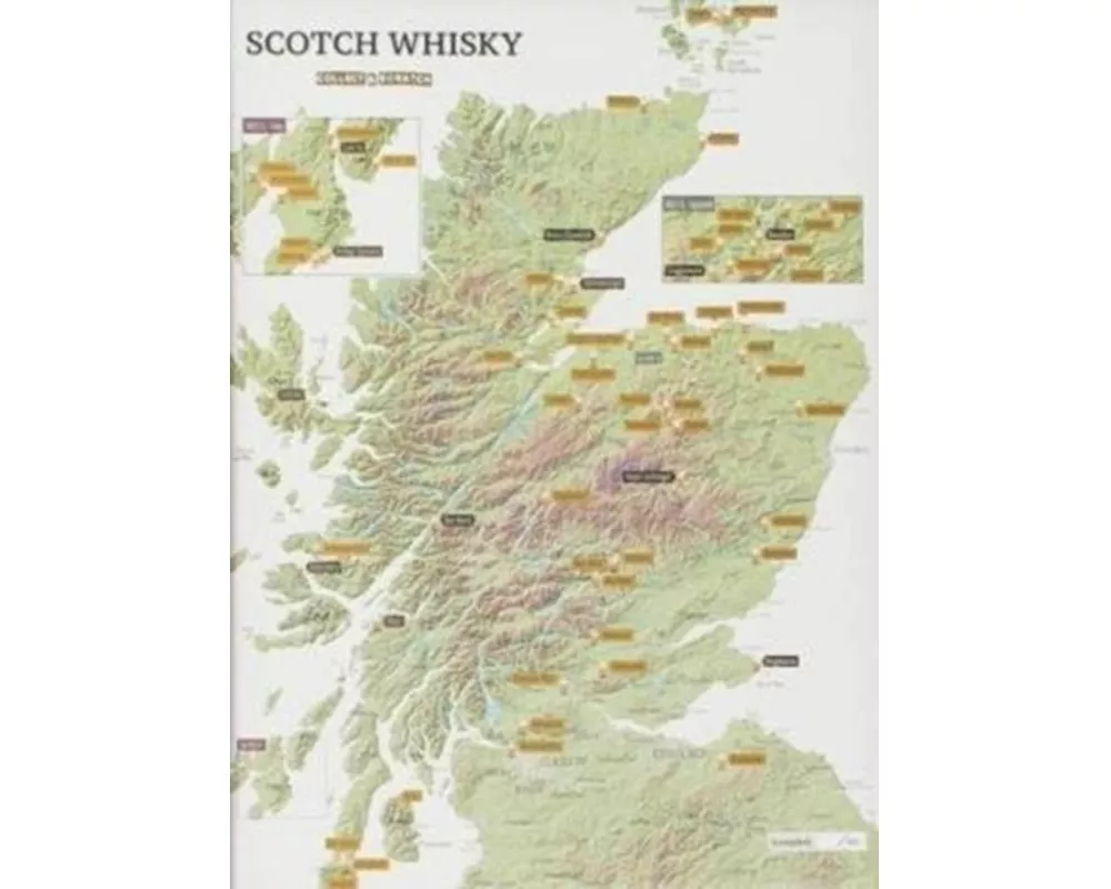 Whisky Distilleries Collect and Scratch Print