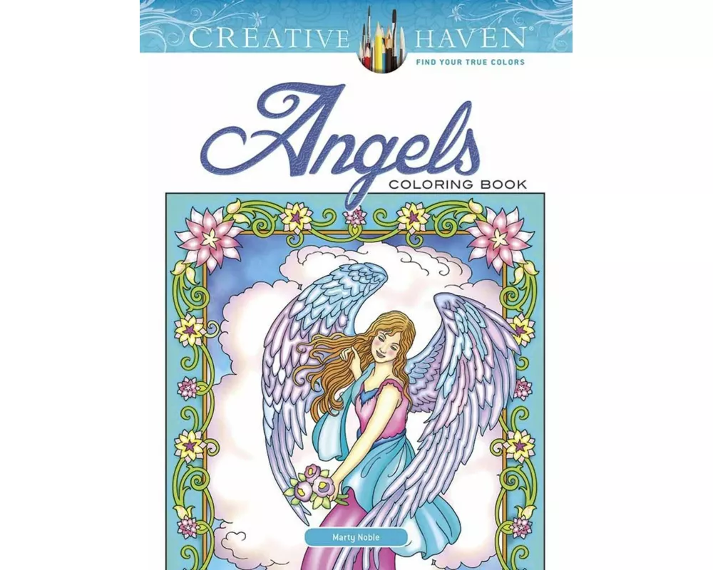 Creative Haven Angels Coloring Book