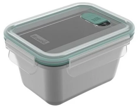 Rotho Edelstahldose mit Deckel NALA 0.7 l, Silber