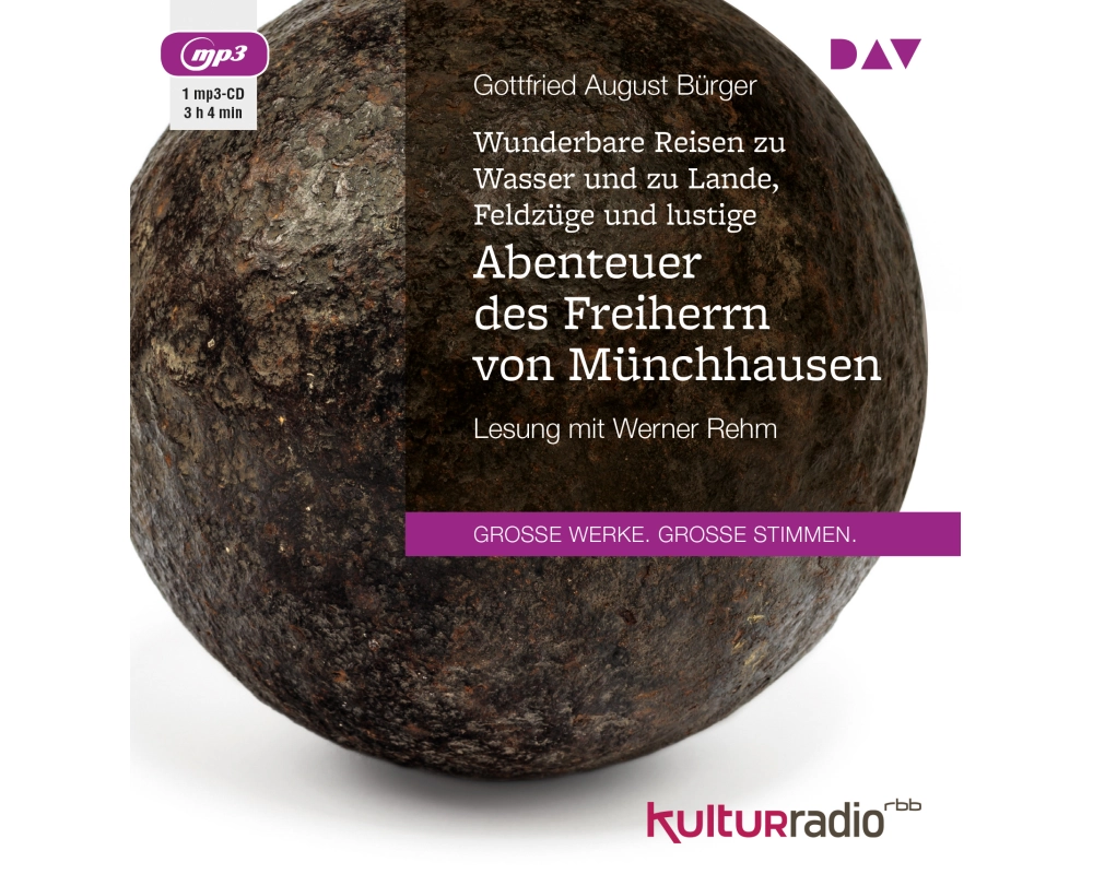 Wunderbare Reisen zu Wasser und zu Lande, Feldzüge und lustige Abenteuer des Freiherrn von Münchhausen