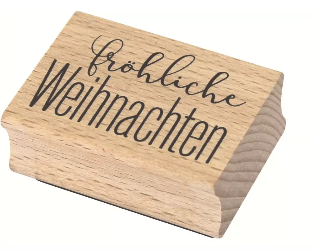 Artoz Stempel Fröhliche Weihnachten Text