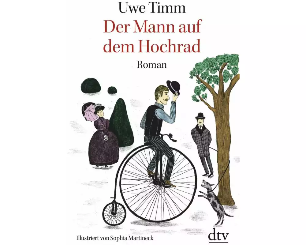Der Mann auf dem Hochrad