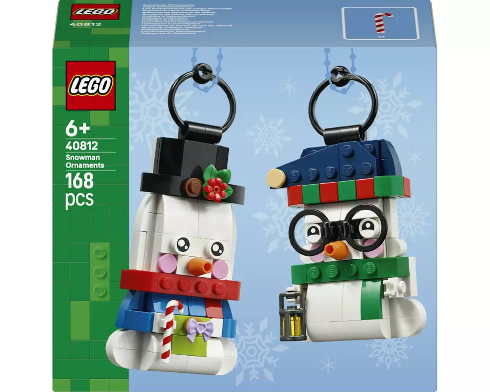 LEGO Saisonal Deko-Schneemänner 40812