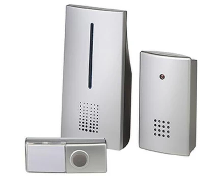 Heidemann Tür Gong Set HX Duo 88 dB, 100 m, Silber