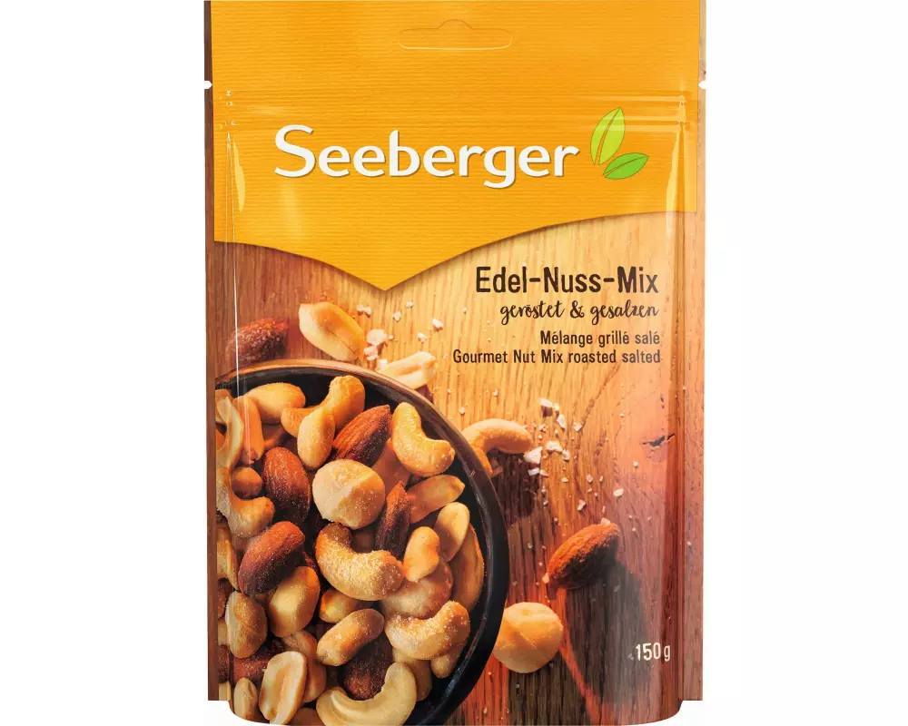 Seeberger Beutel Edelnussmix geröstet & gesalzen 150 g