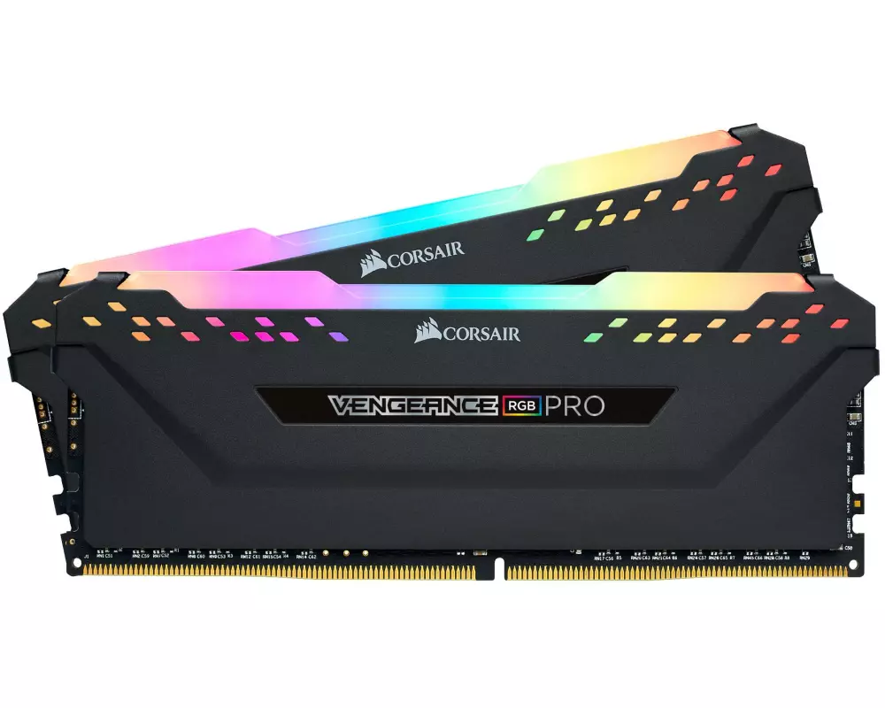 Corsair DDR4-RAM Vengeance RGB PRO Black iCUE 3200 MHz 2x 8 GB