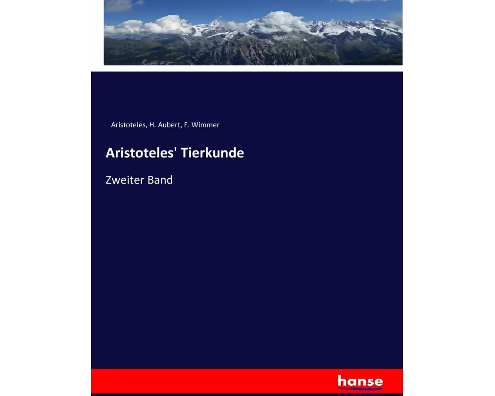 Aristoteles' Tierkunde