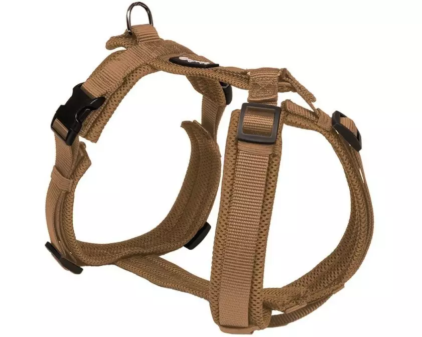 petlando Geschirr Y-Comfort Mesh, Cognac