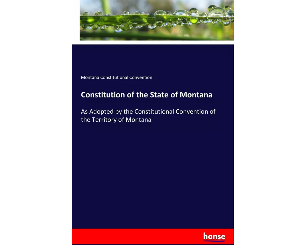 Constitution of the State of Montana