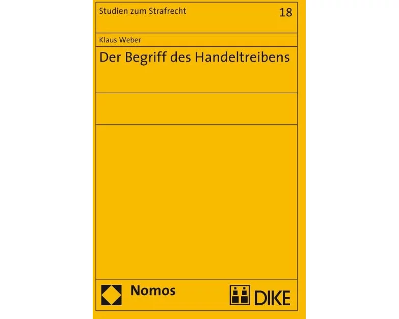 Der Begriff des Handeltreibens