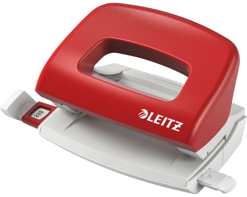 LEITZ Bürolocher NewNeXXt 0.8mm 50580025 rot 10 Blatt
