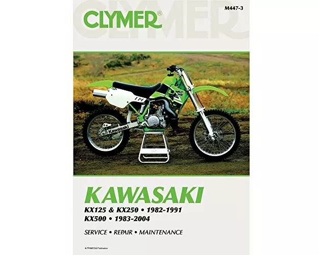Kawasaki KX125/250 (1982-1991) & KX500 (1983-2004) Motorcycle Service Repair Manual