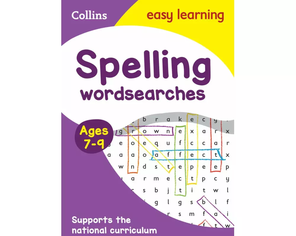 Spelling Word Searches Ages 7-9