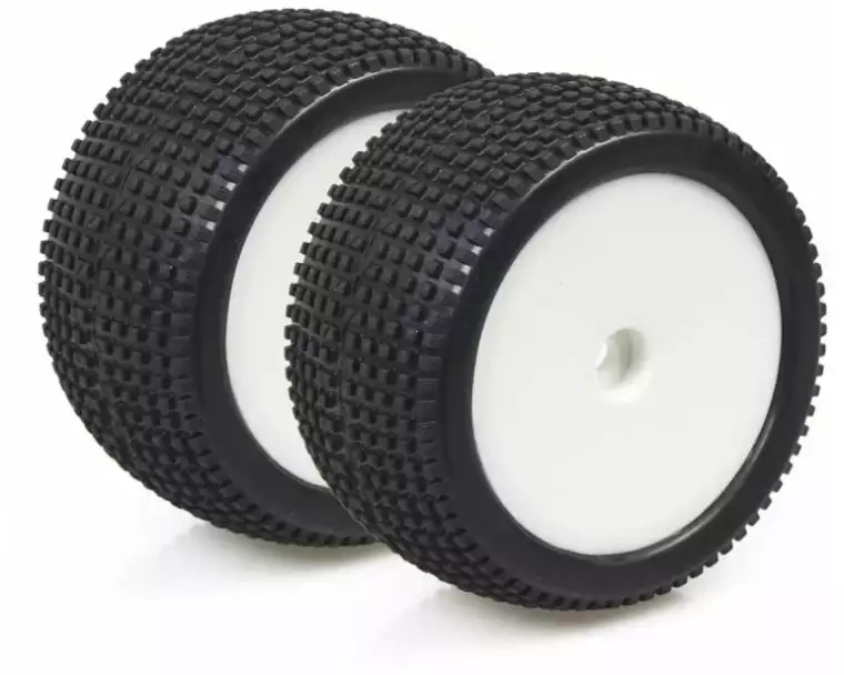 Hobbytech Kompletträder Buggy Square Hinten, 2 Stück, 1:10