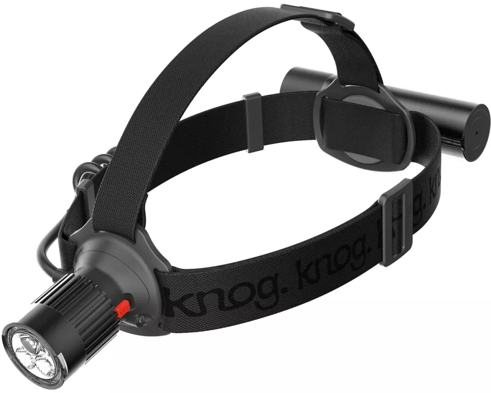 knog. Stirnlampe PWR Headtorch Schwarz