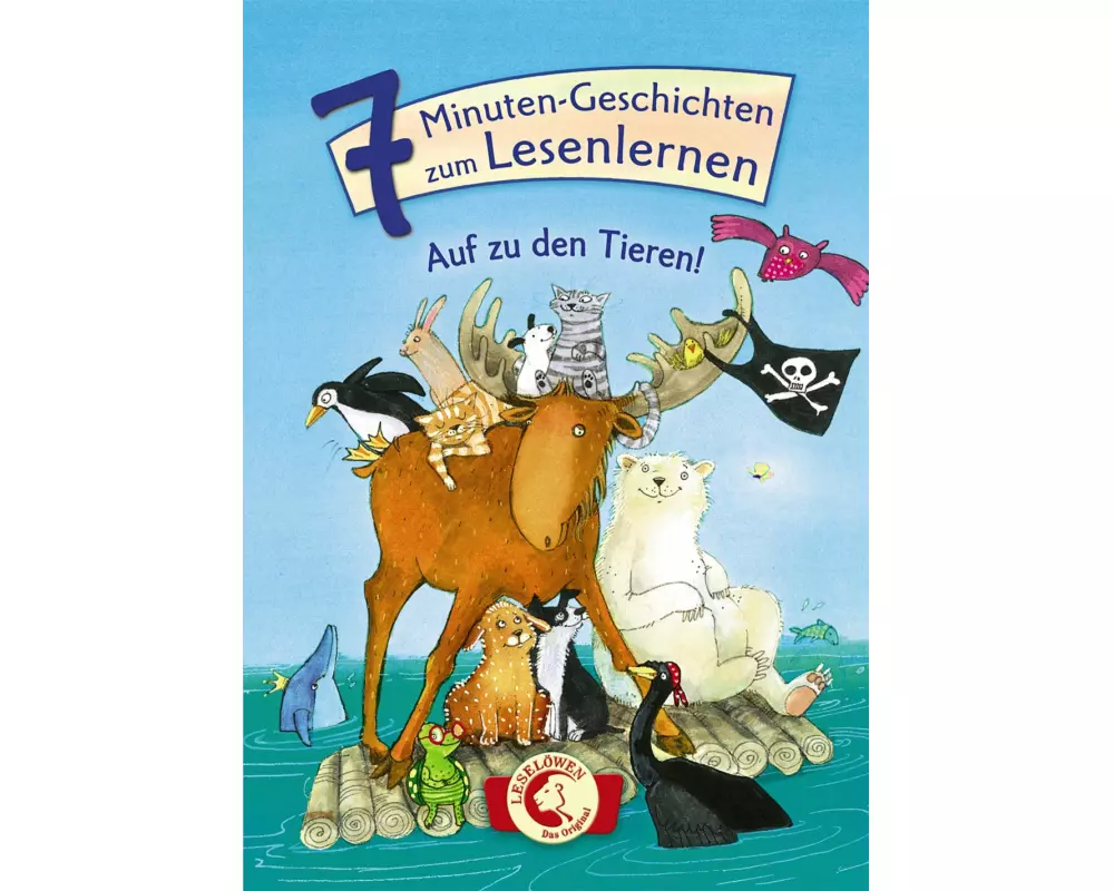 7-Minuten-Geschichten zum Lesenlernen - Auf zu den Tieren!