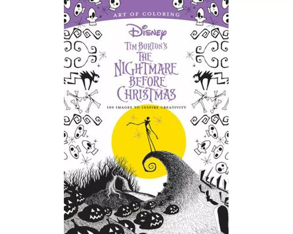 Art of Coloring: Tim Burton's The Nightmare Before Christmas