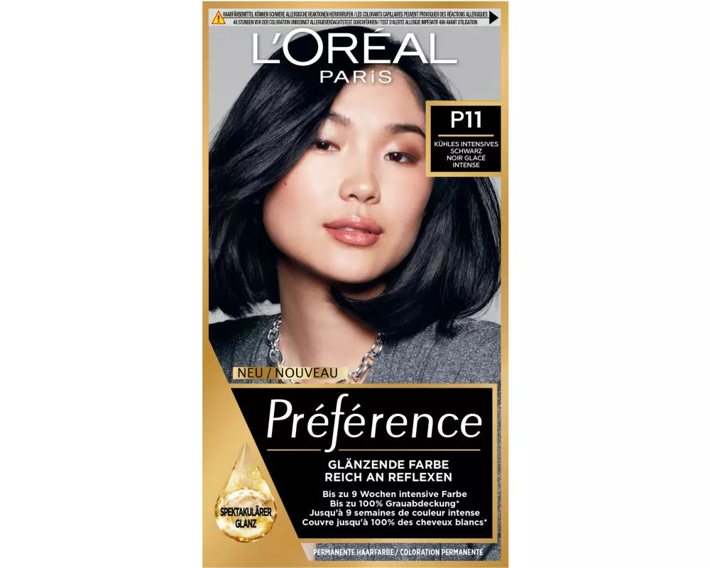 L'Oréal Paris Préférence P11 Kühles Intensives Schwarz/Noir glacé intense