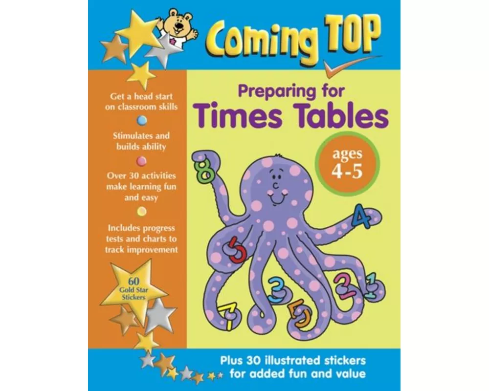 Coming Top: Preparing for Times Tables - Ages 4 - 5