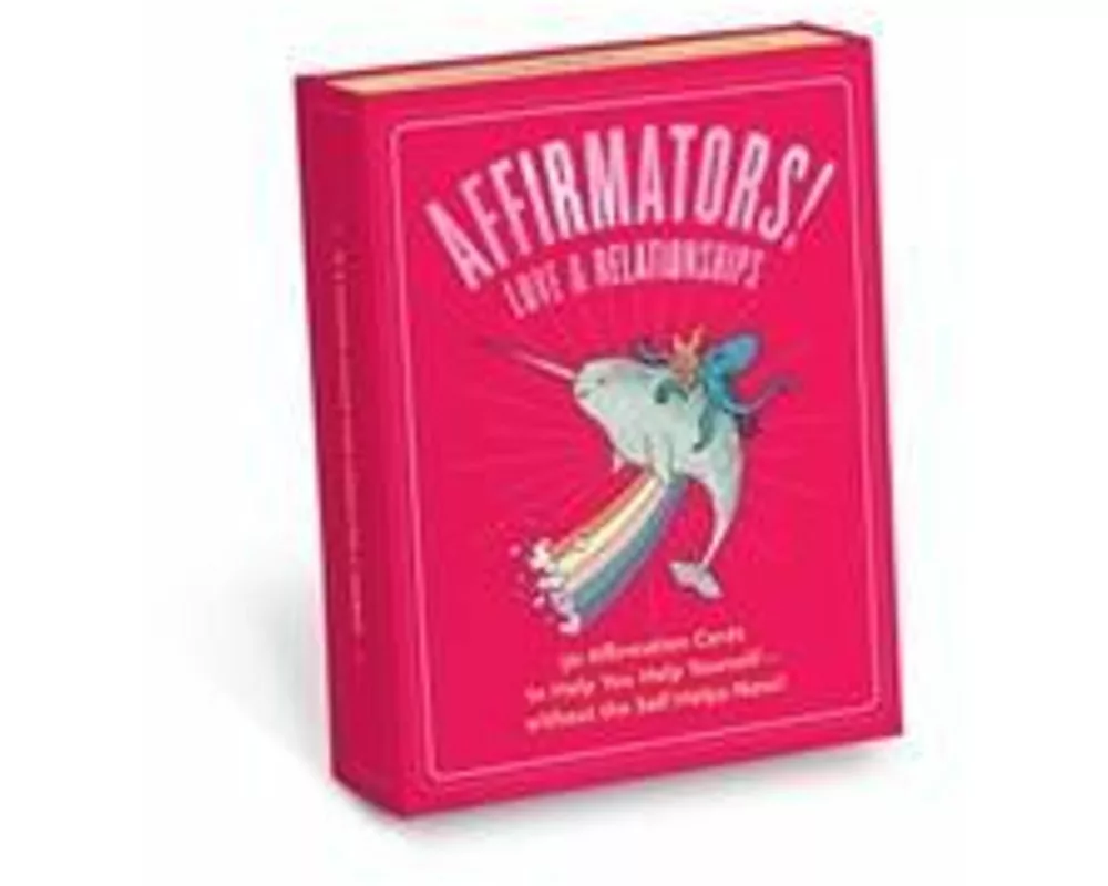 Knock Knock Love & Relationships Affirmators Deck