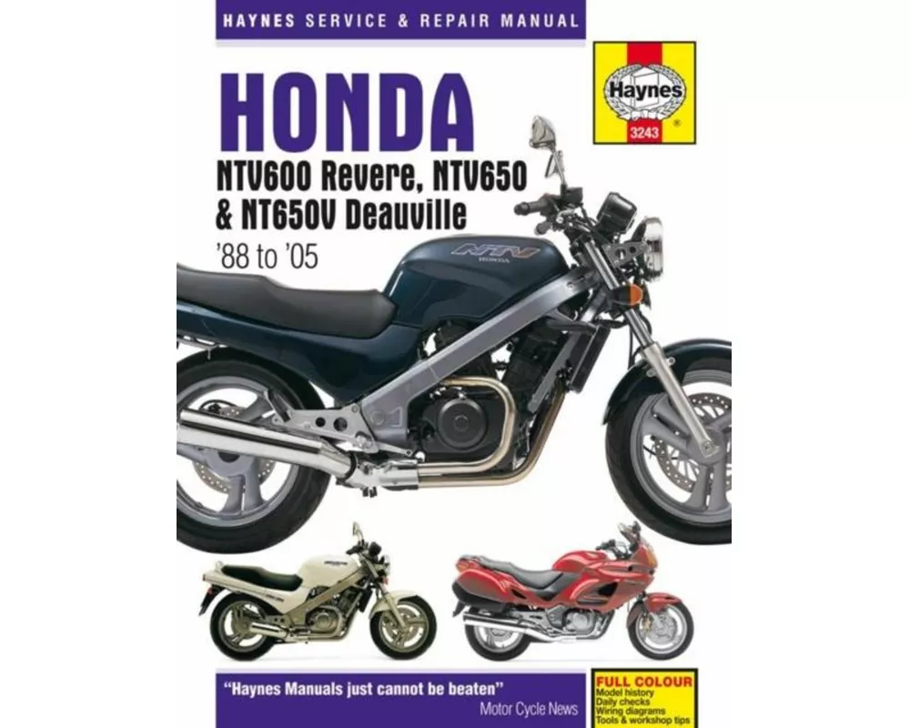 Honda NTV600 Revere, NTV650 & NTV650V Deauville (88-05)