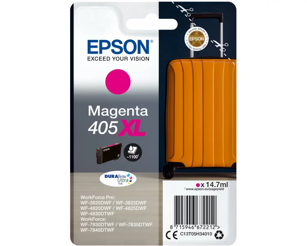 Epson Tinte Nr. 405XL / C13T05H34010 Magenta