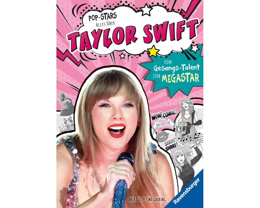 Pop-Stars. Alles über Taylor Swift. Vom Gesangs-Talent zum Megastar