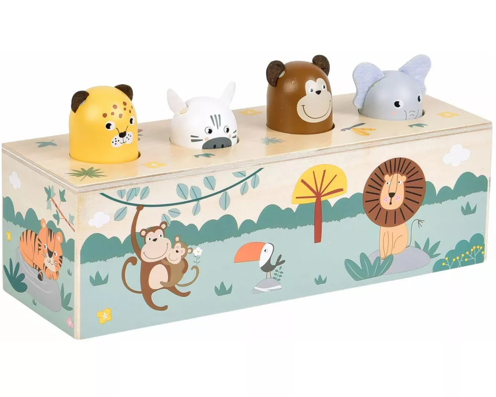 Drückspiel Tierlaute "Safari"