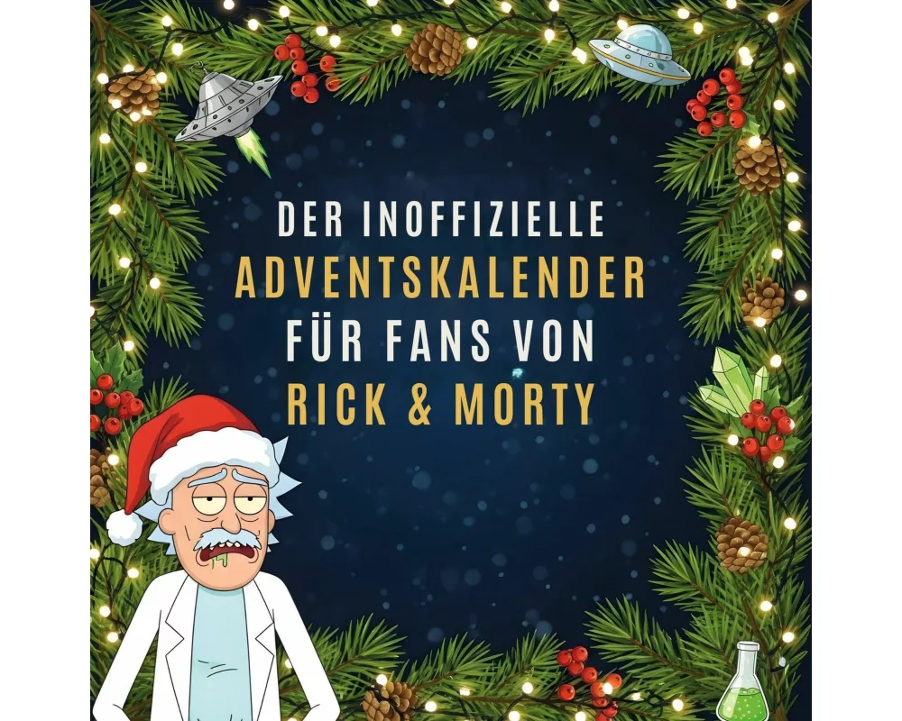 Der inoffizielle Adventskalender für Fans von Rick & Morty