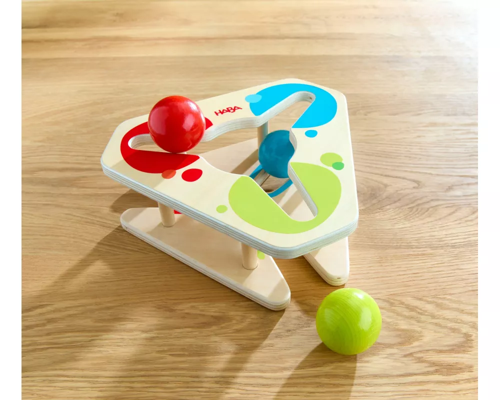 Stand-Kugelbahn - Farbrollerei