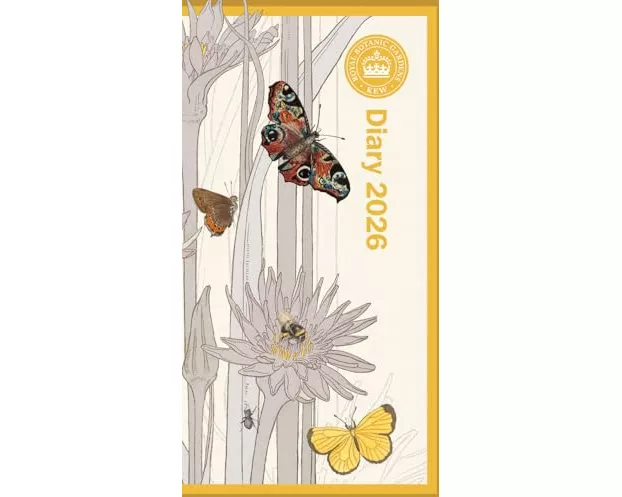 Royal Botanic Gardens Kew Deluxe Slim Diary 2026
