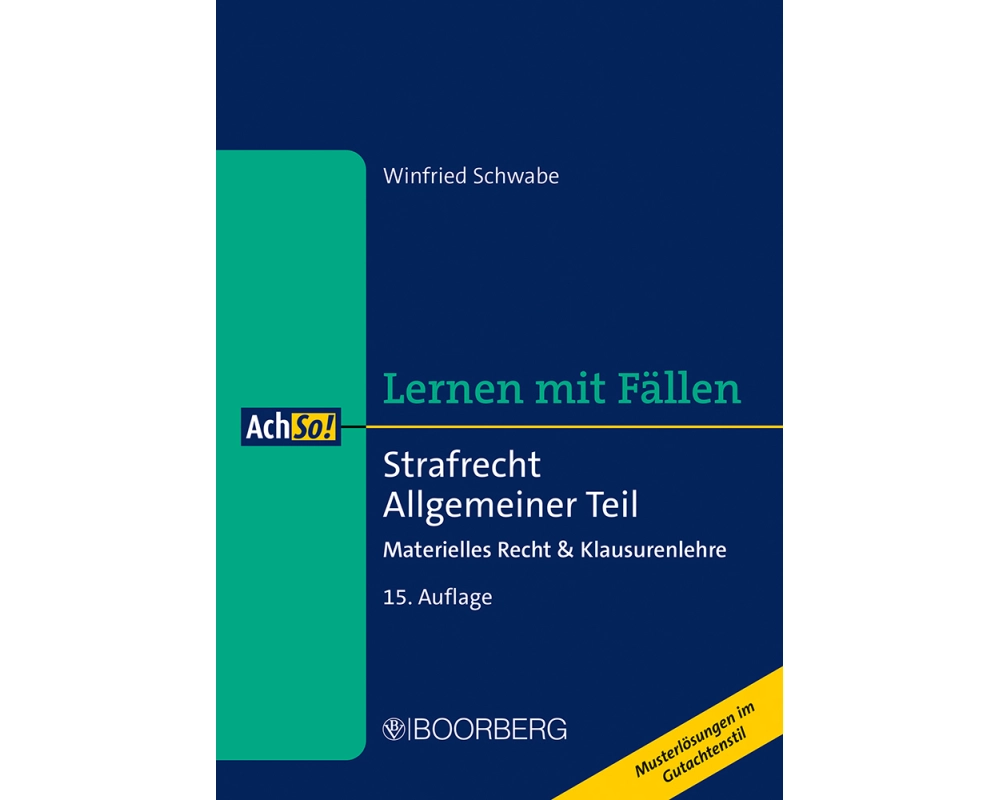 Strafrecht Allgemeiner Teil